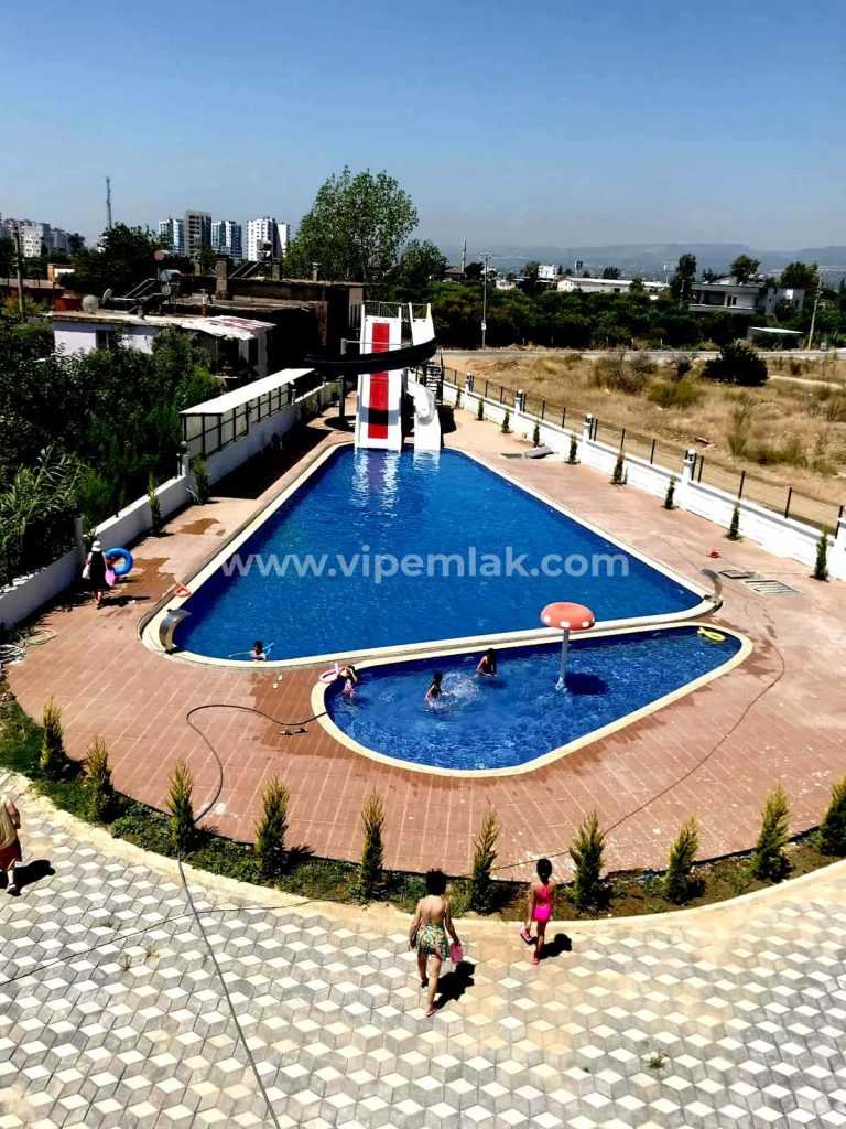 MERSİN TÖMÜK 1+1 HAVUZLU SİTEDE SATILIK DAİRE