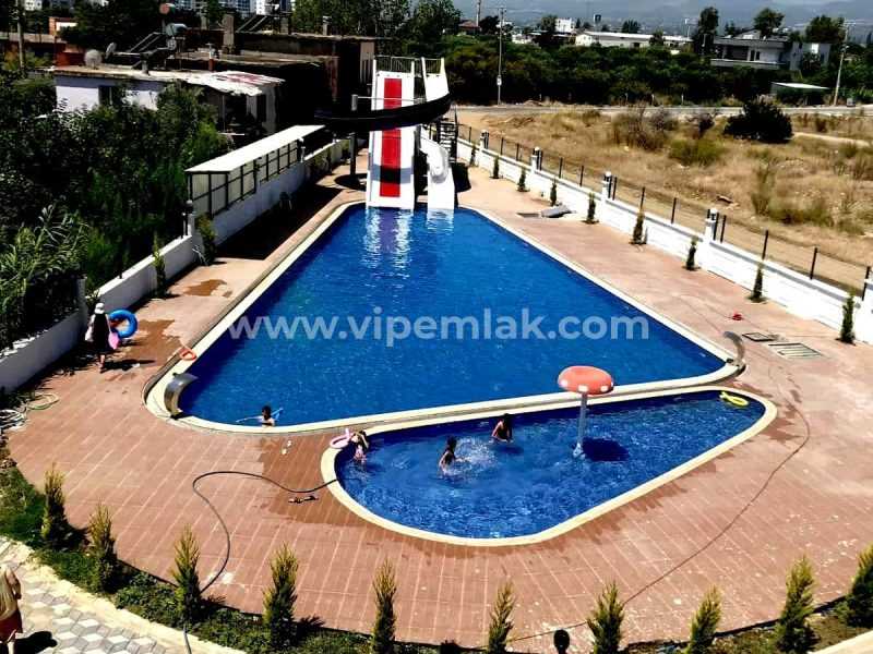 MERSİN TÖMÜK 1+1 HAVUZLU SİTEDE SATILIK DAİRE