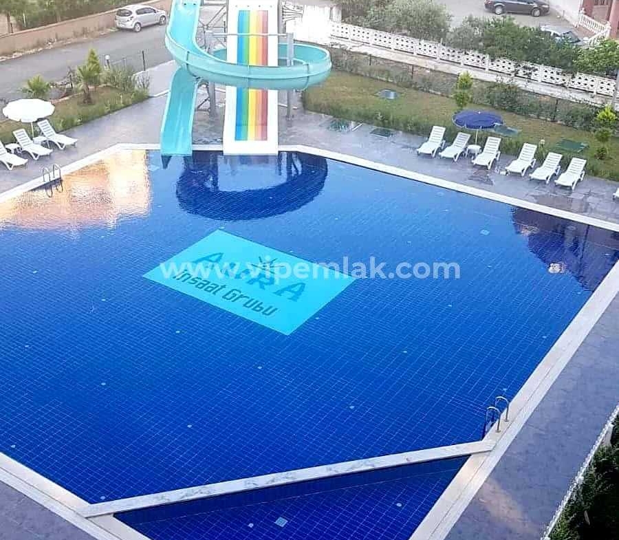 MERSİN TÖMÜK AURO RESORT 1+1 SATILIK YAZLIK DAİRE