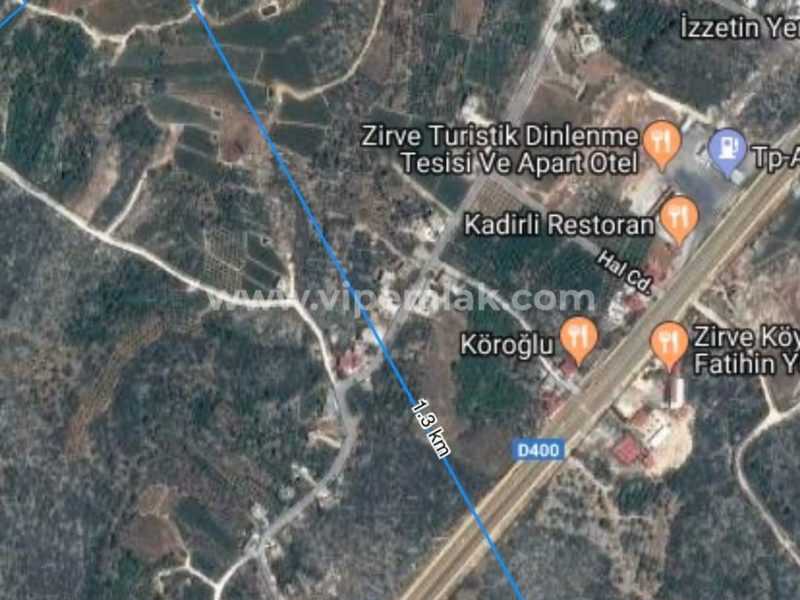 Erdemli Tırtar’da 1260m2 Satılık Kelepir Fiyatta Tarla