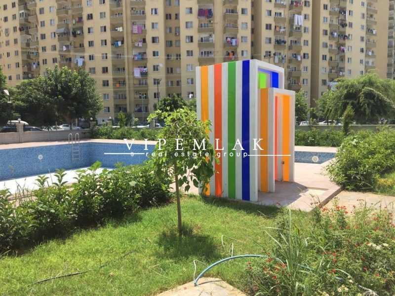 erdemli tömük bi dünya evleri 1+1 kiralık daire