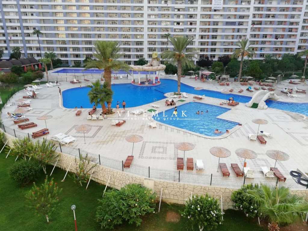 TÖMÜK DOĞAN AQUAPARK SİTESİ EŞYALI SATILIK 2+1 YAZLIK DAİRE