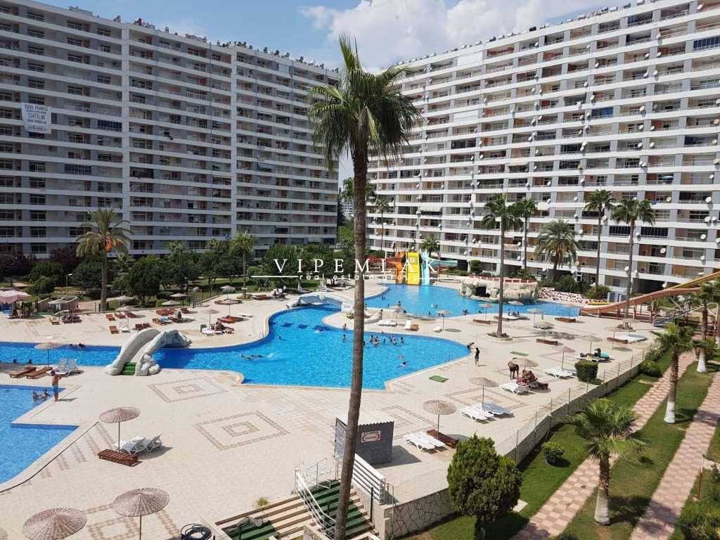 TÖMÜK DOĞAN AQUAPARK SİTESİ EŞYALI SATILIK 2+1 YAZLIK DAİRE