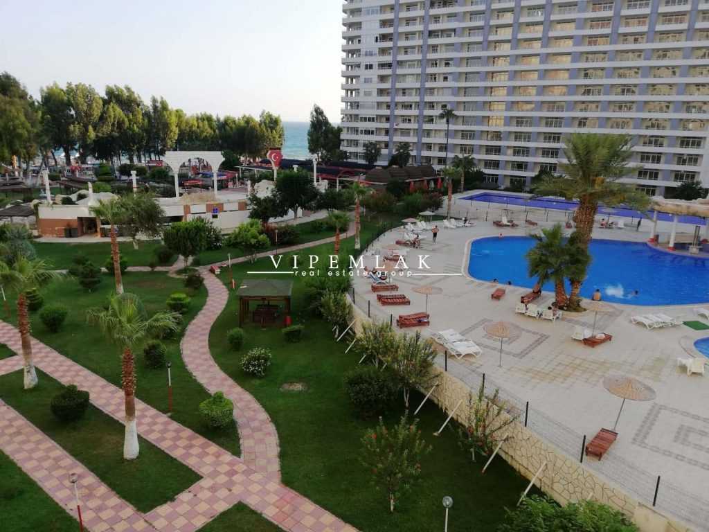 TÖMÜK DOĞAN AQUAPARK SİTESİ EŞYALI SATILIK 2+1 YAZLIK DAİRE