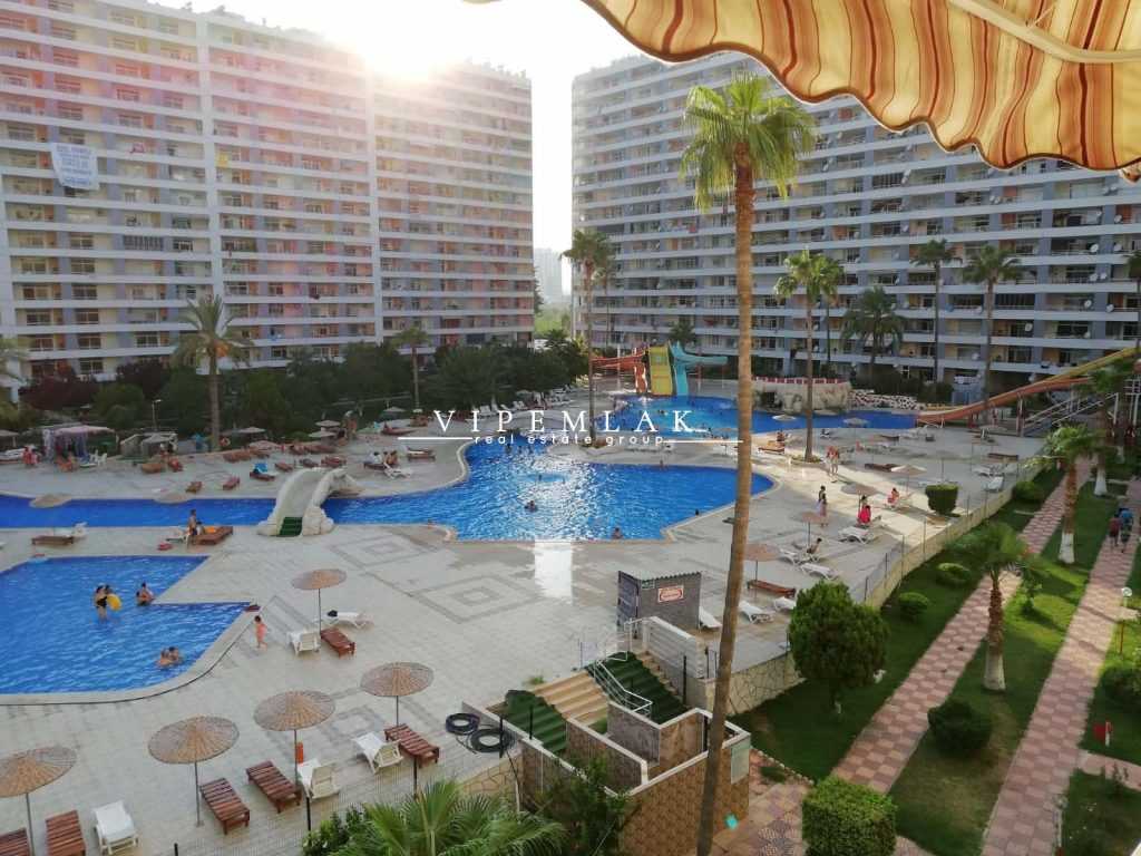 TÖMÜK DOĞAN AQUAPARK SİTESİ EŞYALI SATILIK 2+1 YAZLIK DAİRE