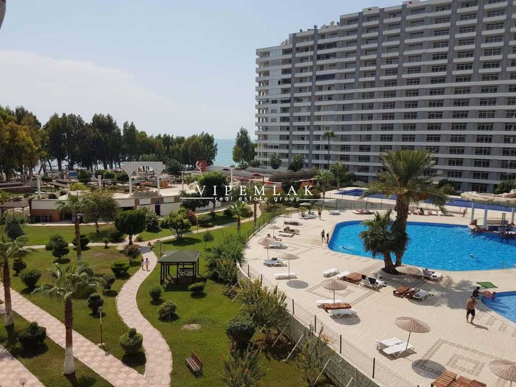TÖMÜK DOĞAN AQUAPARK SİTESİ EŞYALI SATILIK 2+1 YAZLIK DAİRE