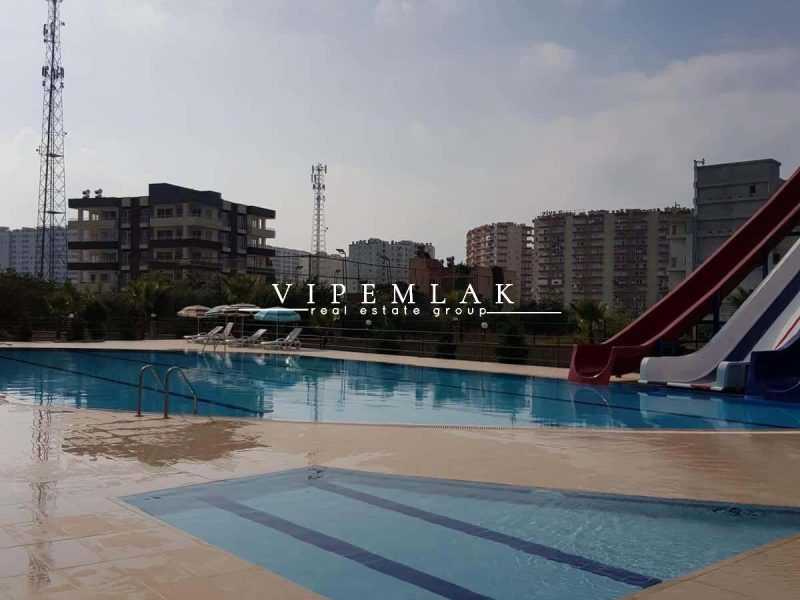 Erdemli Tömük Class Sitesinde Havuzlu 2+1 Satılık Daire