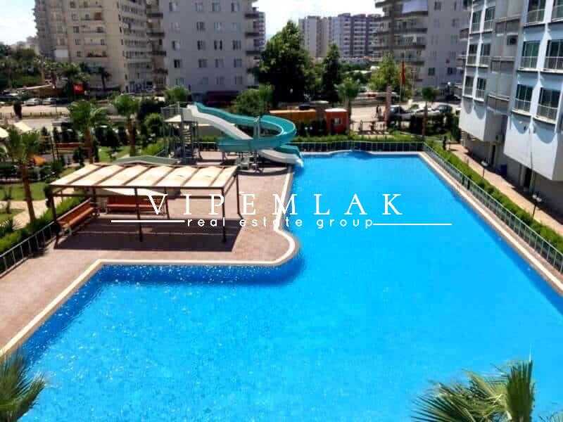 Erdemli Tömük Assa Sitesi 1+1 Eşyalı Satılık Yazlık Daire