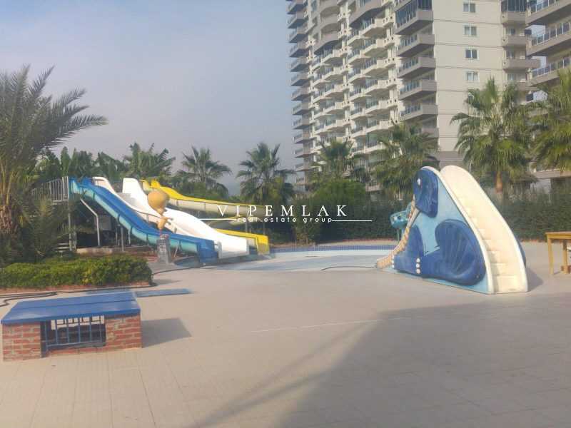 mersin çeşmeli sunflowers 1 sitesinde eşyalı 3+1 satılık yazlık daire