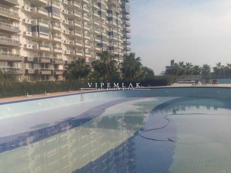 mersin çeşmeli sunflowers 1 sitesinde eşyalı 3+1 satılık yazlık daire