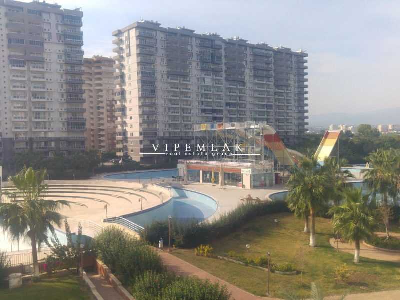 mersin çeşmeli sunflowers 1 sitesinde eşyalı 3+1 satılık yazlık daire