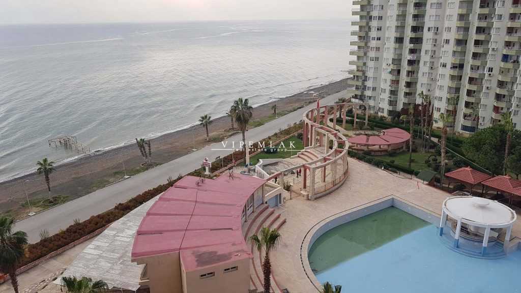TÖMÜK ZİYA ERDEN SİTESİ DENİZE SIFIR FUL EŞYALI 3+1 SATILIK DAİRE