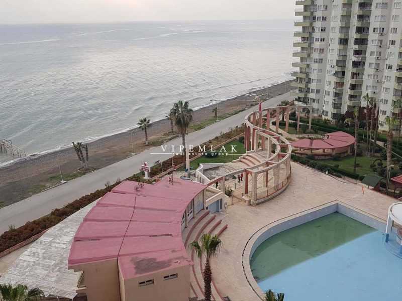 TÖMÜK ZİYA ERDEN SİTESİ DENİZE SIFIR FUL EŞYALI 3+1 SATILIK DAİRE