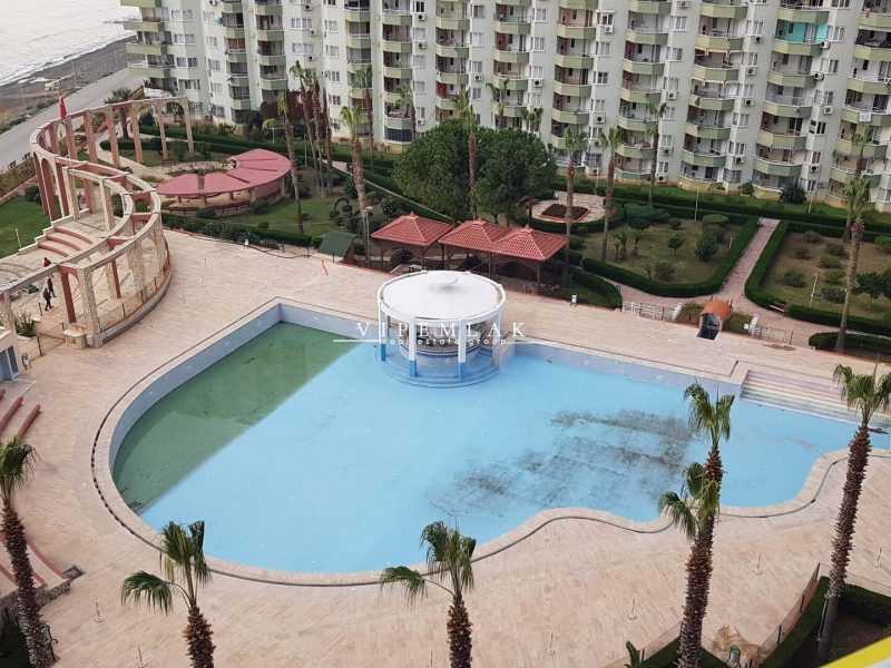 TÖMÜK ZİYA ERDEN SİTESİ DENİZE SIFIR FUL EŞYALI 3+1 SATILIK DAİRE