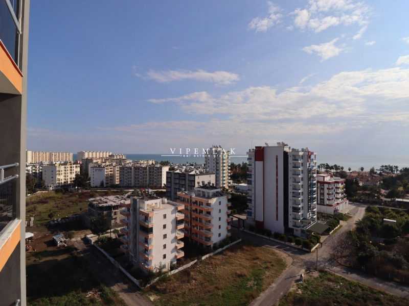 Erdemli Kargıpınarı Heaven Courts Sitesinde 1+1 Yüksek Kat Eşyalı Satılık Daire