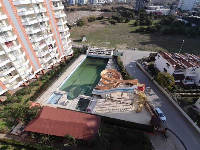 MERSİN TÖMÜK STELLA AQUAPARK SİTESİNDE 2+1 SATILIK DAİRE