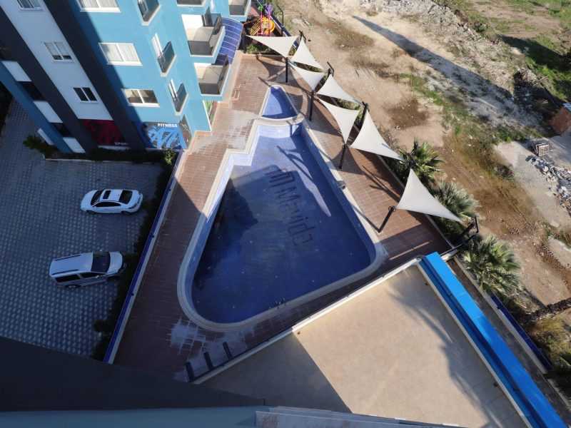 Erdemli Arpaçbahşiş Mavida Sitesi Deniz Manzaralı Satılık Daire