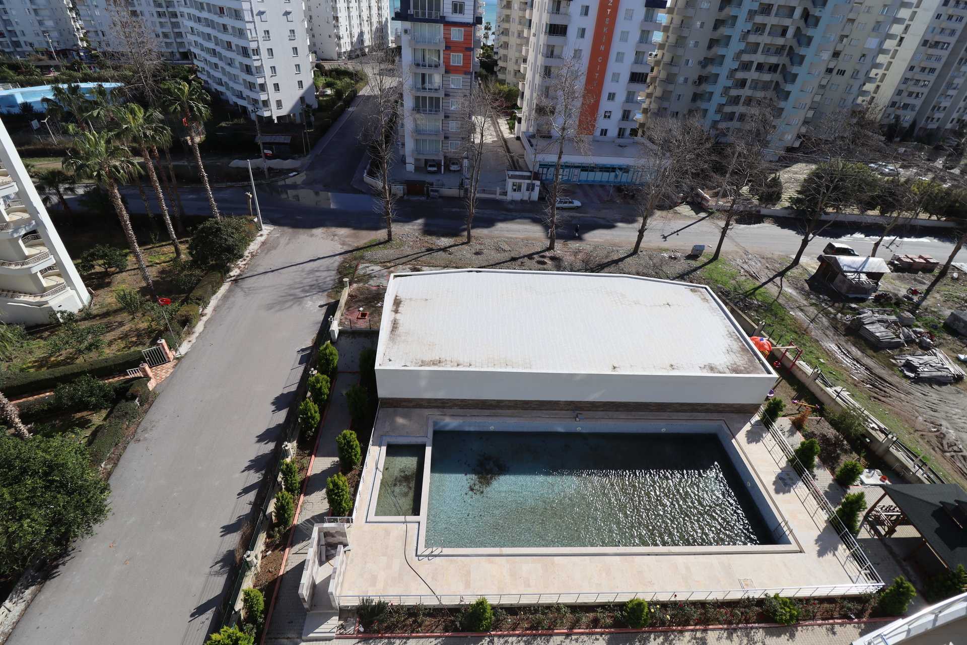 Mersin Erdemli Arpaçbahşiş Solin Park Complex 2+1 Appartement met Uitzicht op Zee Te Koop