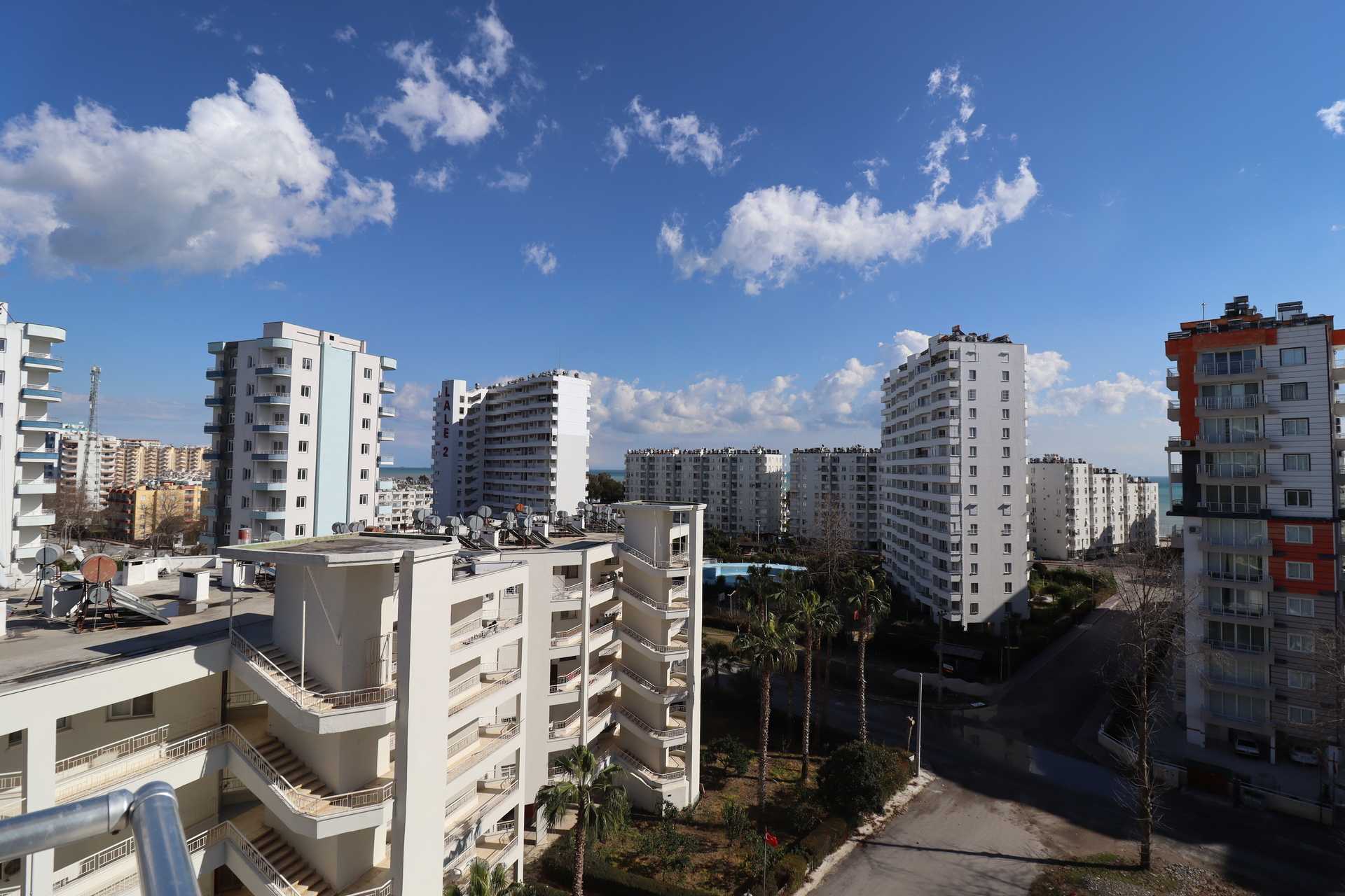 Mersin Erdemli Arpaçbahşiş Solin Park Complex 2+1 Appartement met Uitzicht op Zee Te Koop