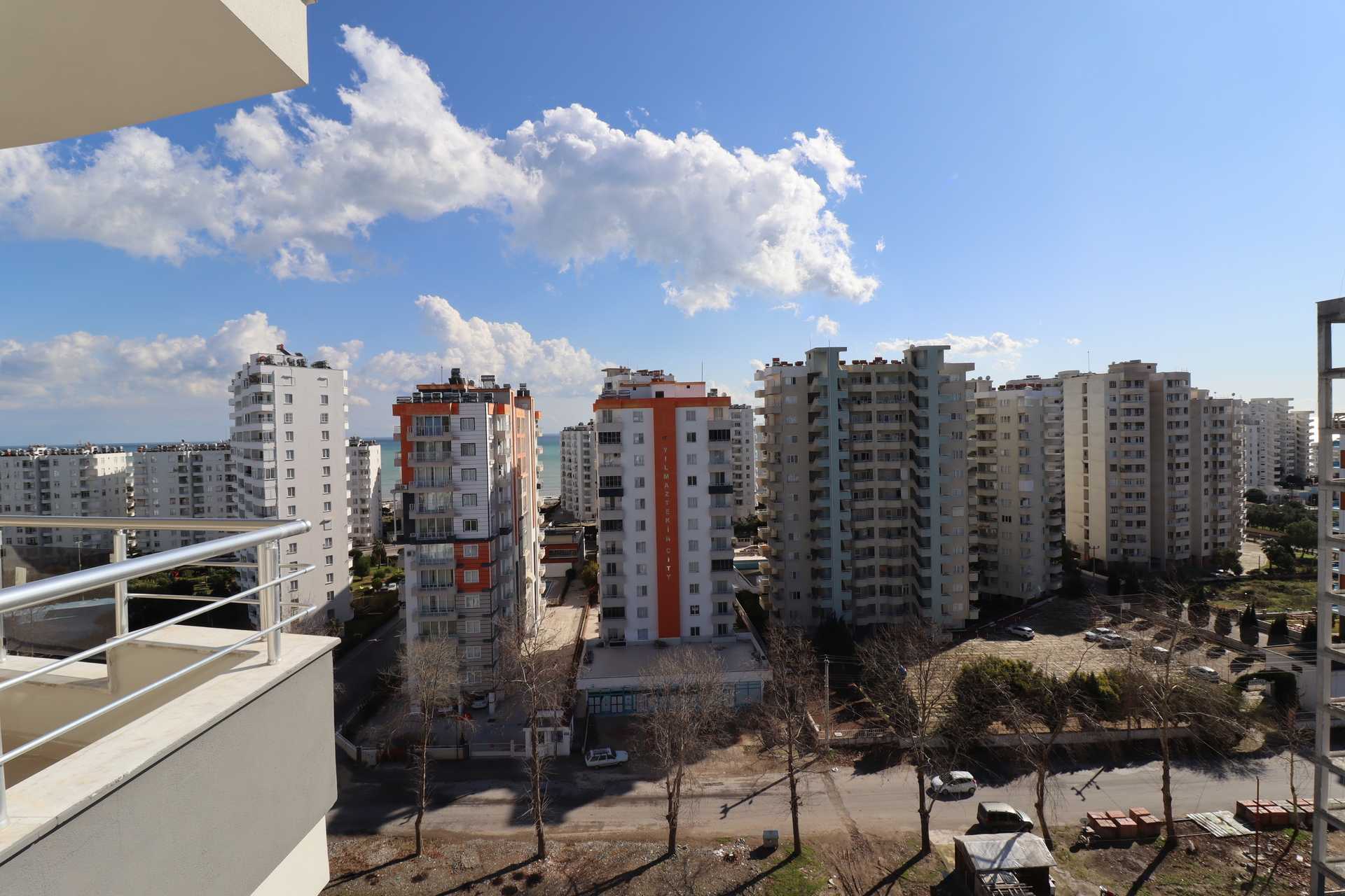 Mersin Erdemli Arpaçbahşiş Solin Park Complex 2+1 Wohnung mit Meerblick zu verkaufen