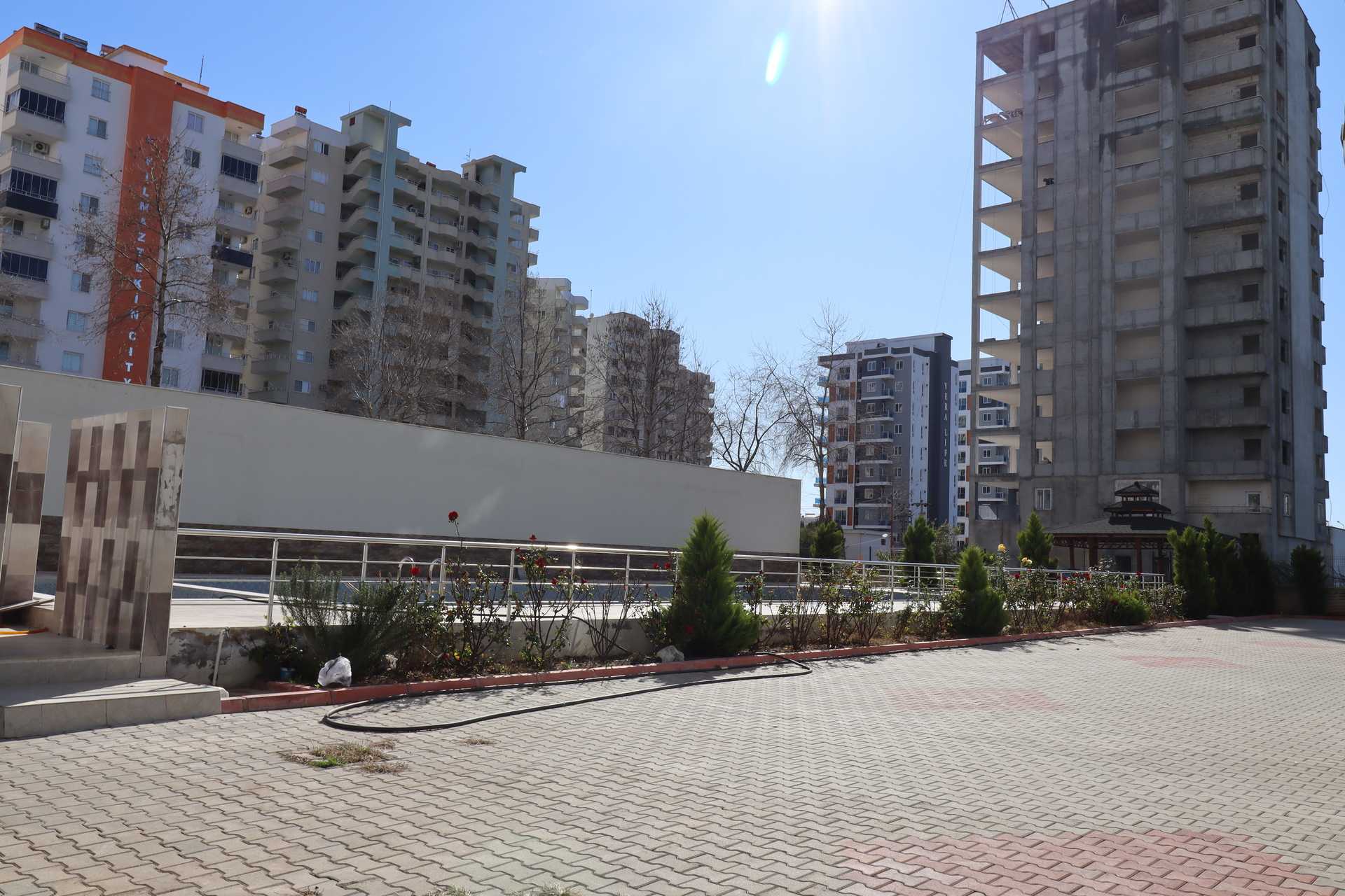 Mersin Erdemli Arpaçbahşiş Solin Park 2 + 1 appartement te koop met breed balkon