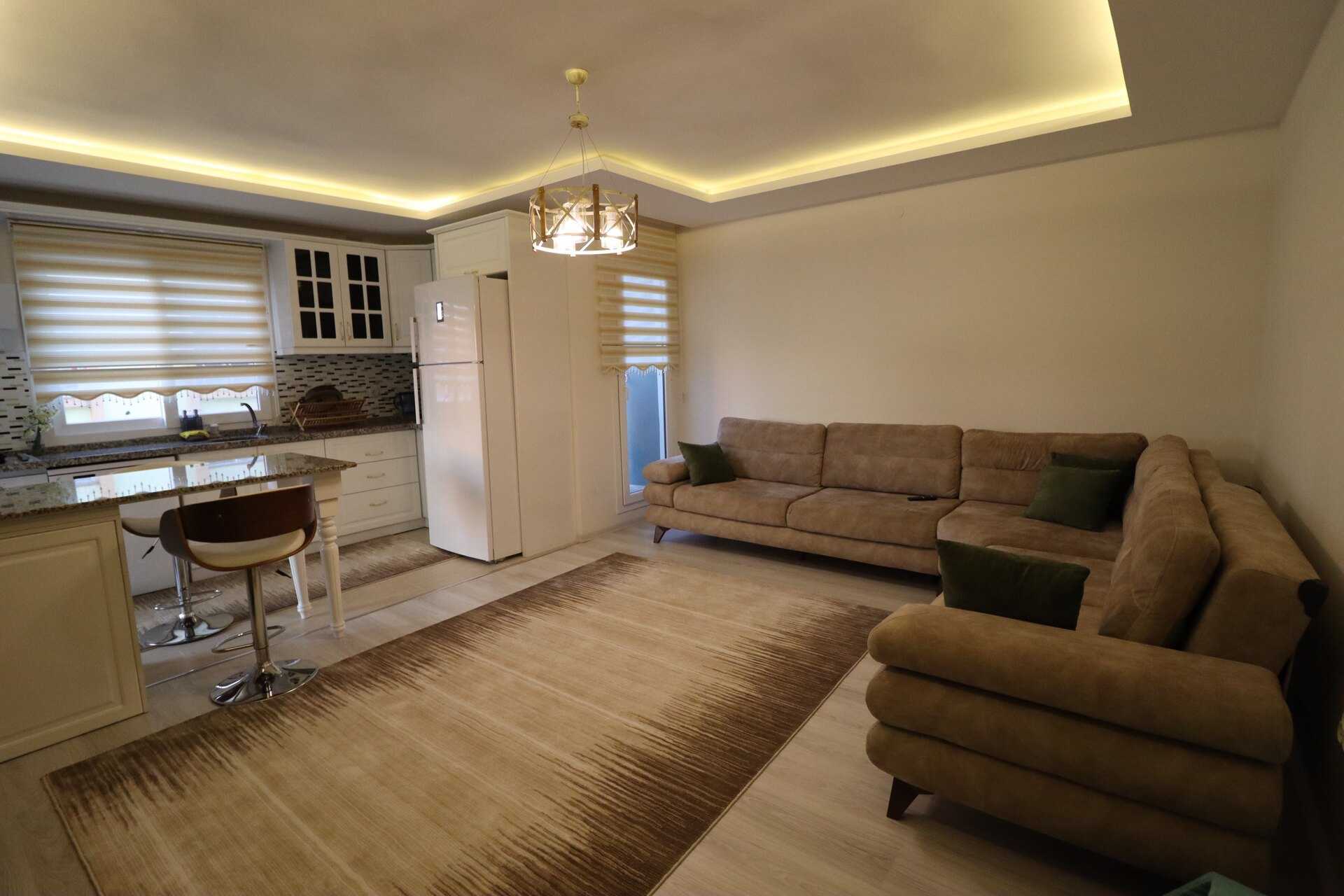  Mersin Erdemli Merkez mah. Onafhankelijke woonkamer 3 + 1 appartement te koop