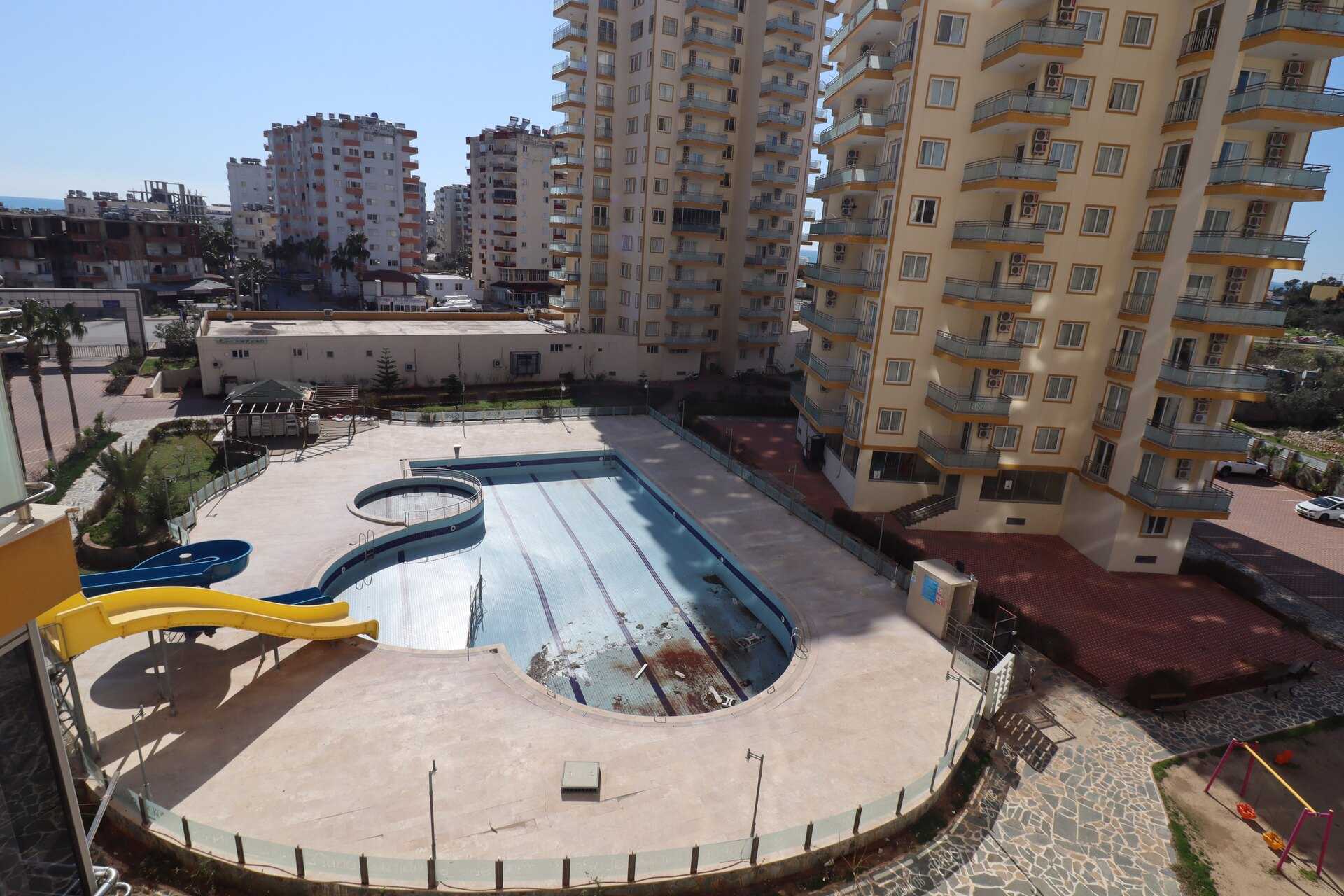 Kızkalesi Asude Evleri Mountain Sea Front 3 + 1 Wohnung zu verkaufen