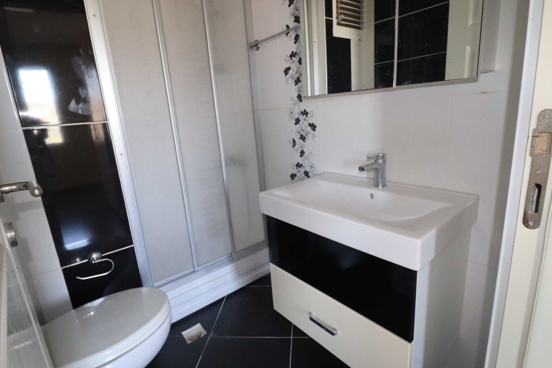 Kızkalesi Asude Evleri Mountain Sea Front 3 + 1 Wohnung zu verkaufen