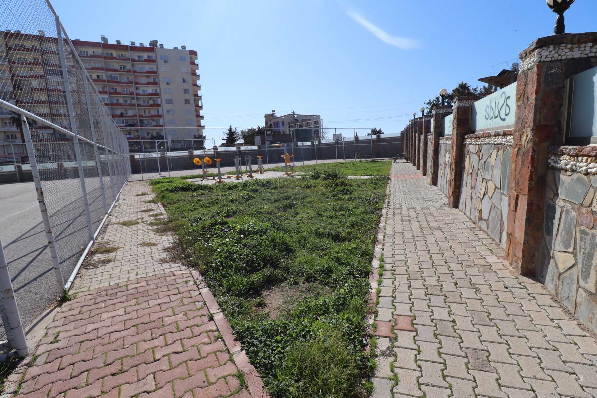Kızkalesi Asude Evleri Mountain Sea Front 3 + 1 Wohnung zu verkaufen