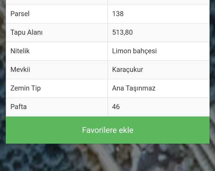 MERSİN ERDEMLİ KARGICAK MAHALLESİNDE SATILIK LİMON BAHÇESİ