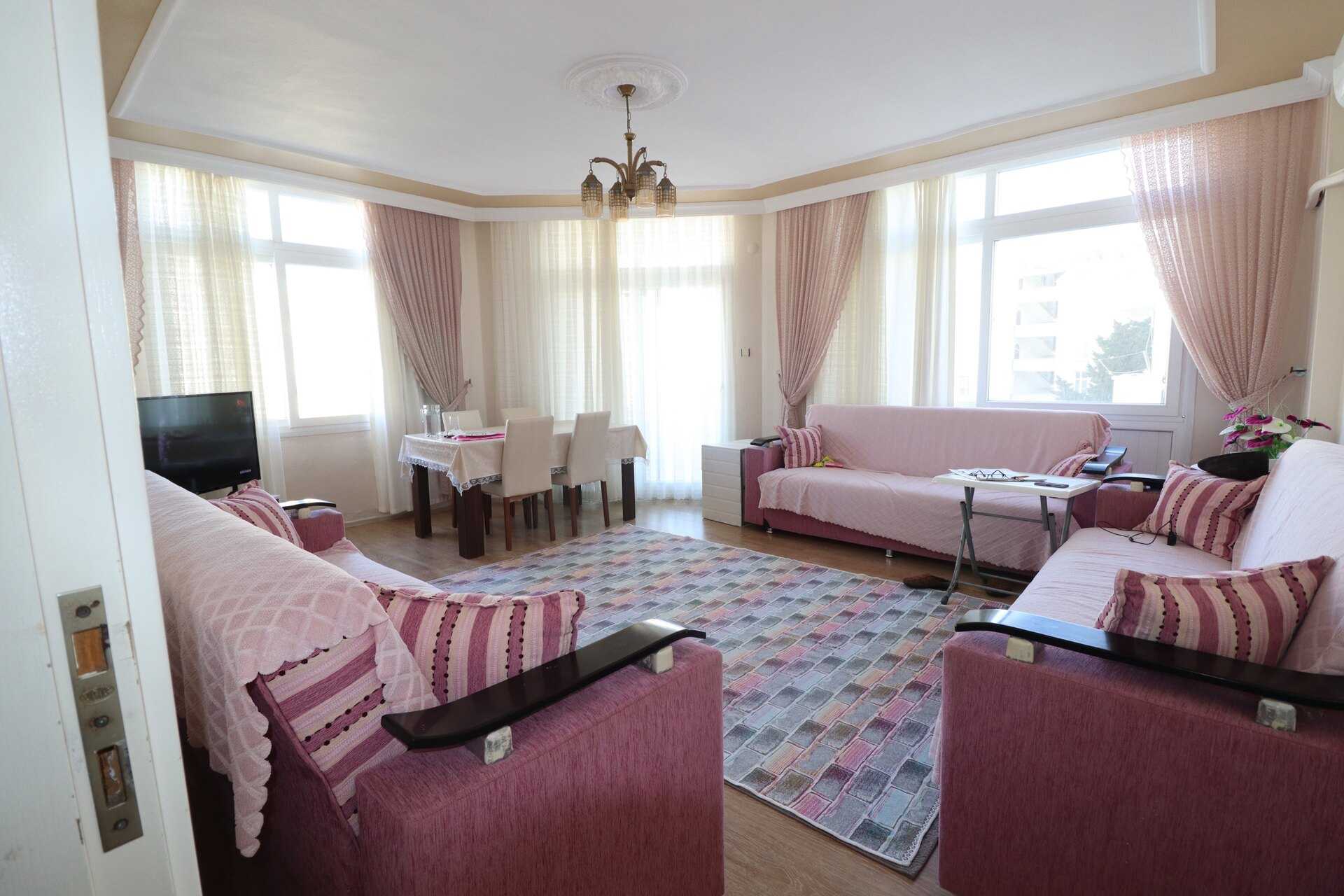 Mersin Erdemli Güzeldağ Compound Zum Verkauf 3 + 1 Wohnung