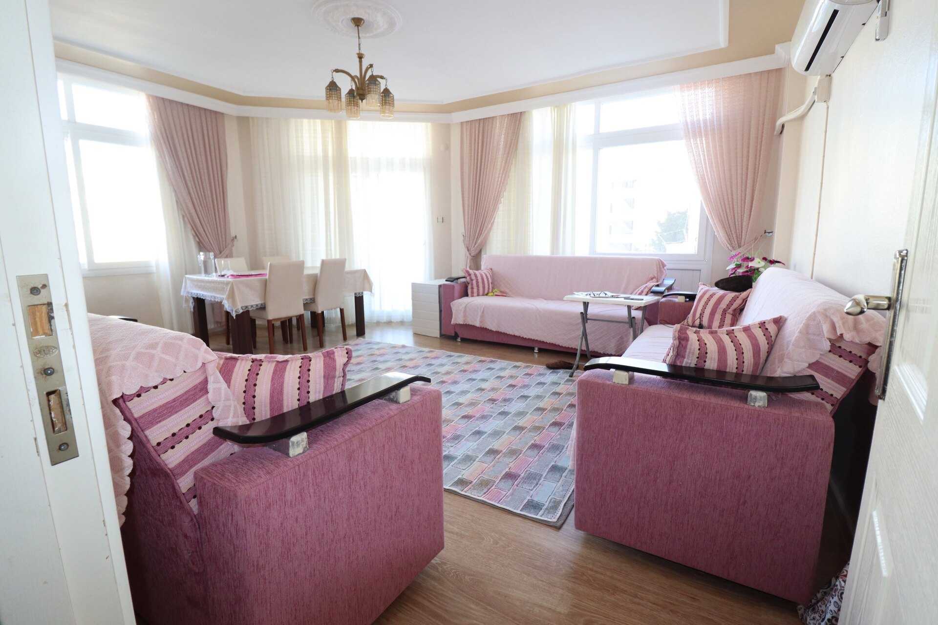 Mersin Erdemli Güzeldağ Compound Zum Verkauf 3 + 1 Wohnung