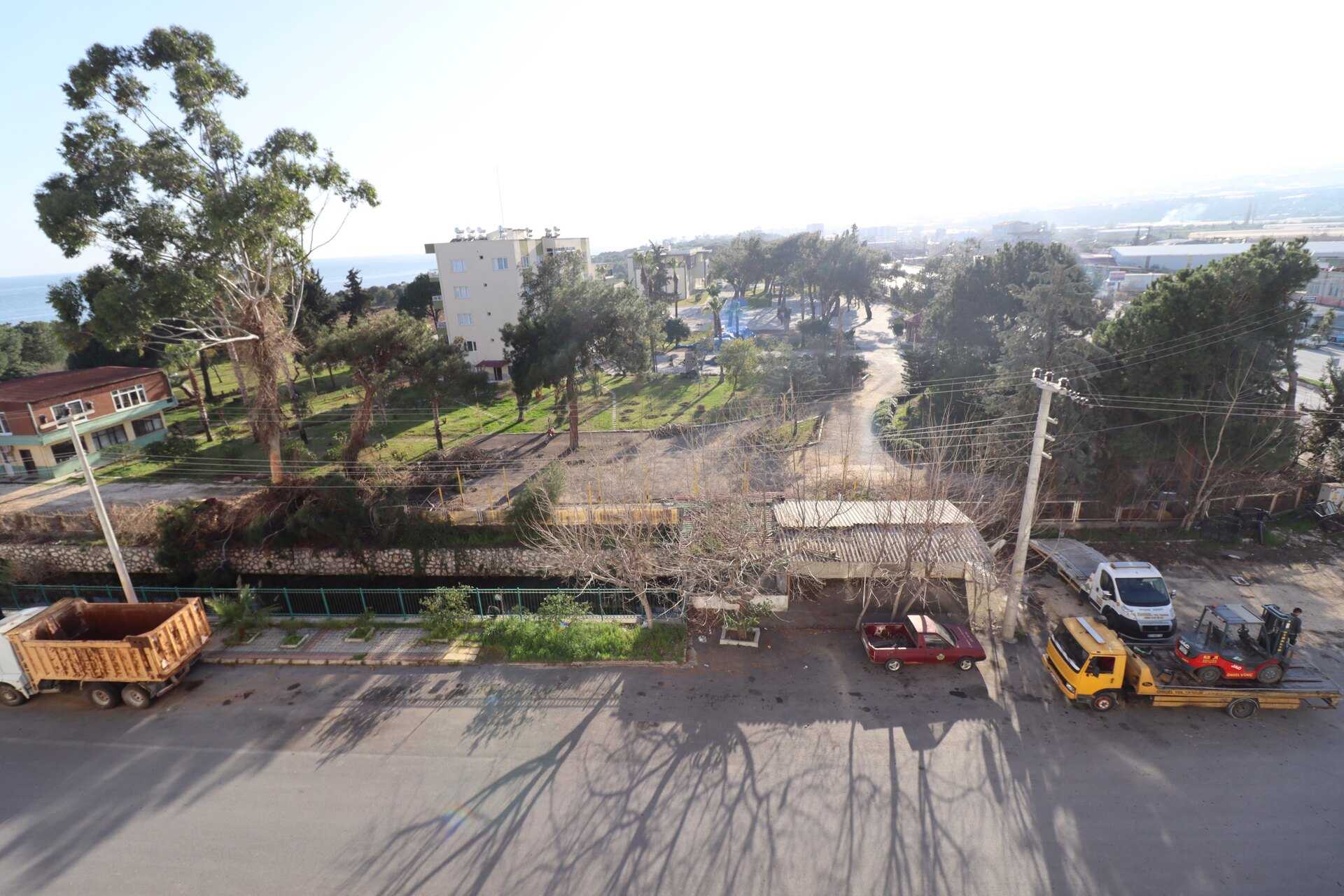 Mersin Erdemli Güzeldağ compound te koop 3 + 1 appartement met zeezicht