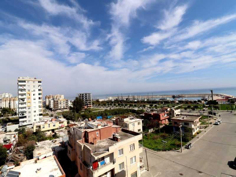 Mersin Erdemli Alata Deniz Manzaralı Bağımsız Mutfak 4 Cepheli 3+1 Satılık Daire