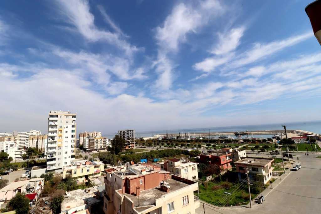 Mersin Erdemli Alata Deniz Manzaralı Bağımsız Mutfak 4 Cepheli 3+1 Satılık Daire