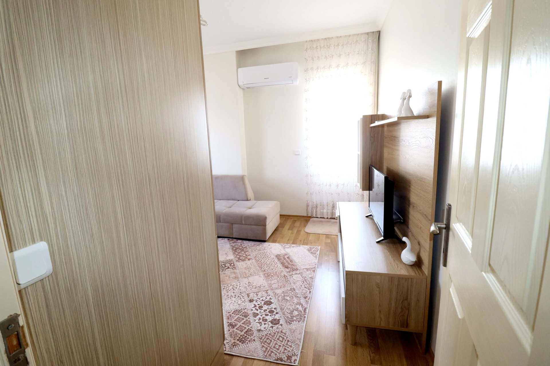 Mersin Erdemli Alata Meerblick Unabhängige Küche 4-seitige 3 + 1 Wohnung zu verkaufen