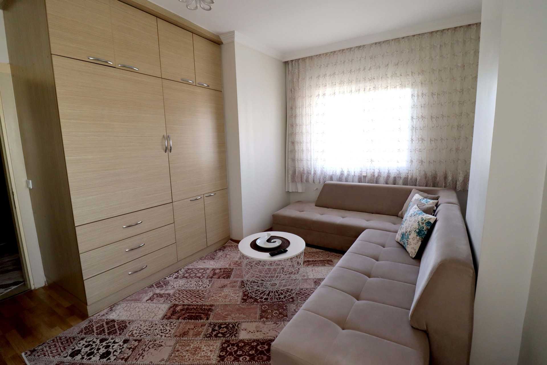 Mersin Erdemli Alata Meerblick Unabhängige Küche 4-seitige 3 + 1 Wohnung zu verkaufen