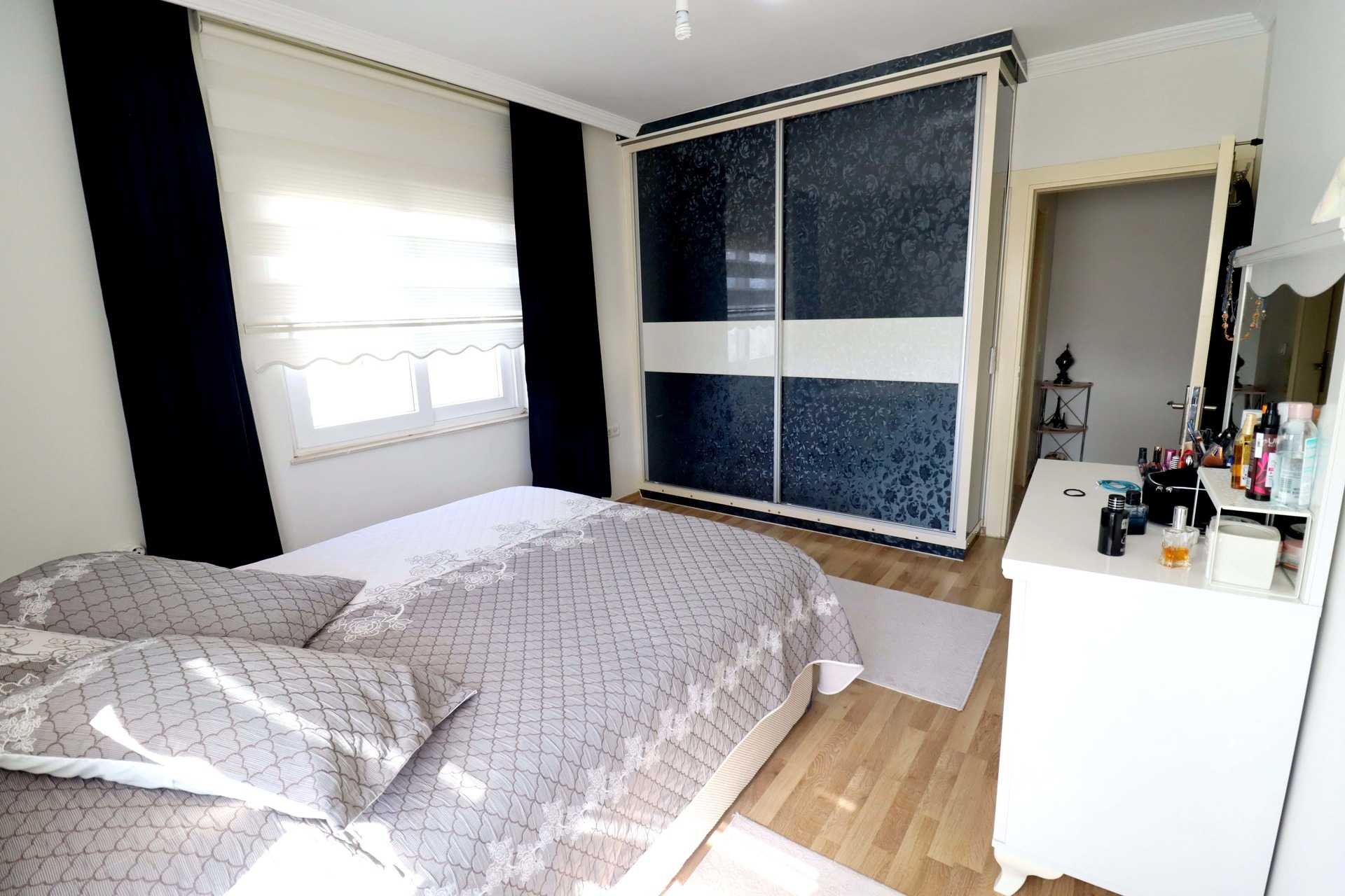 Mersin Erdemli Alata Meerblick Unabhängige Küche 4-seitige 3 + 1 Wohnung zu verkaufen
