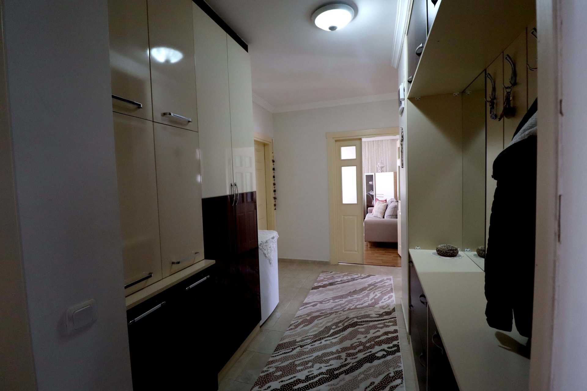 Mersin Erdemli Alata Meerblick Unabhängige Küche 4-seitige 3 + 1 Wohnung zu verkaufen