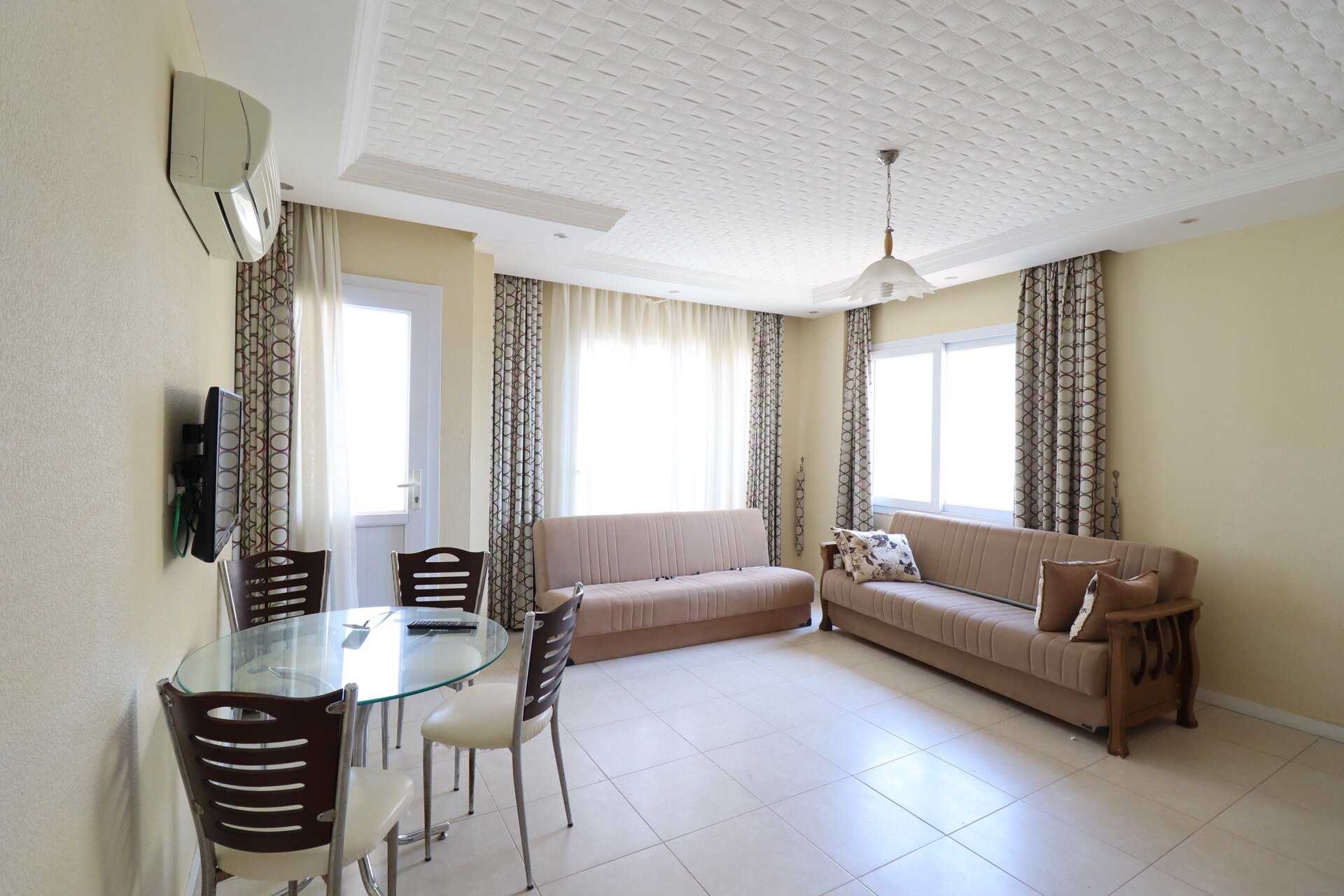 Kızkalesi Asude Homes 1 + 1 Kızkalesi View Flat te koop