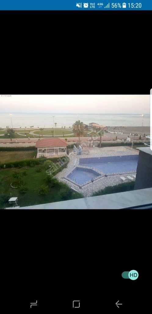 Mersin Erdemli Denize Sıfır Havuzlu Orfoz Sitesi Satılık Eşyalı 2+1 Daire