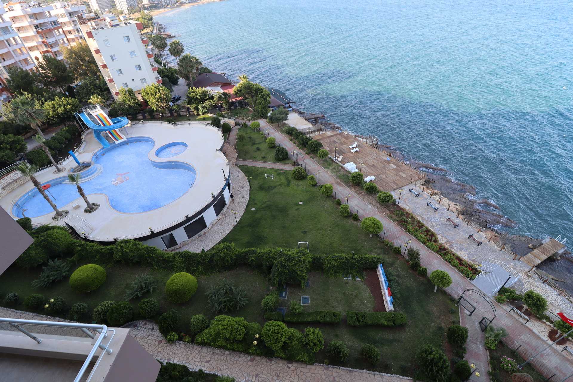 Ayaş Elissa Complex gemeubileerd 2 + 1 appartement te koop in Lebiderya