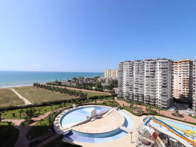 Mersin Çeşmeli Sun Flowers 1 Sitesi Deniz Manzaralı Satılık Kafa Daire
