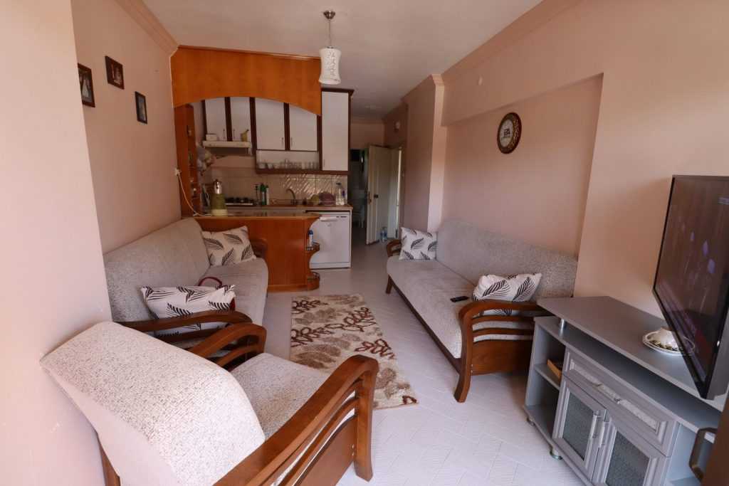 TÖMÜK GONDOL 1 SİTESİ EŞYALI SATILIK DAĞ DENİZ CEPHELİ 1+1 DAİRE