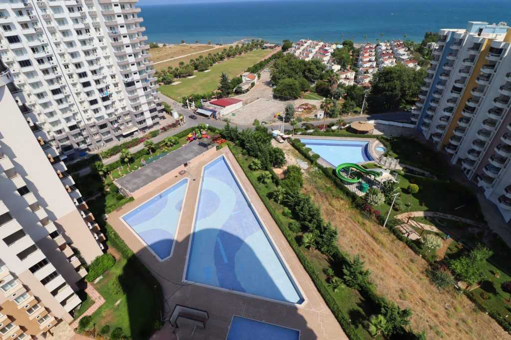MERSİN ÇEŞMELİ LİPARİS SUNFLOWERS 2 EŞYALI SATILIK 2+1 DENİZ MANZARALI DAİRE