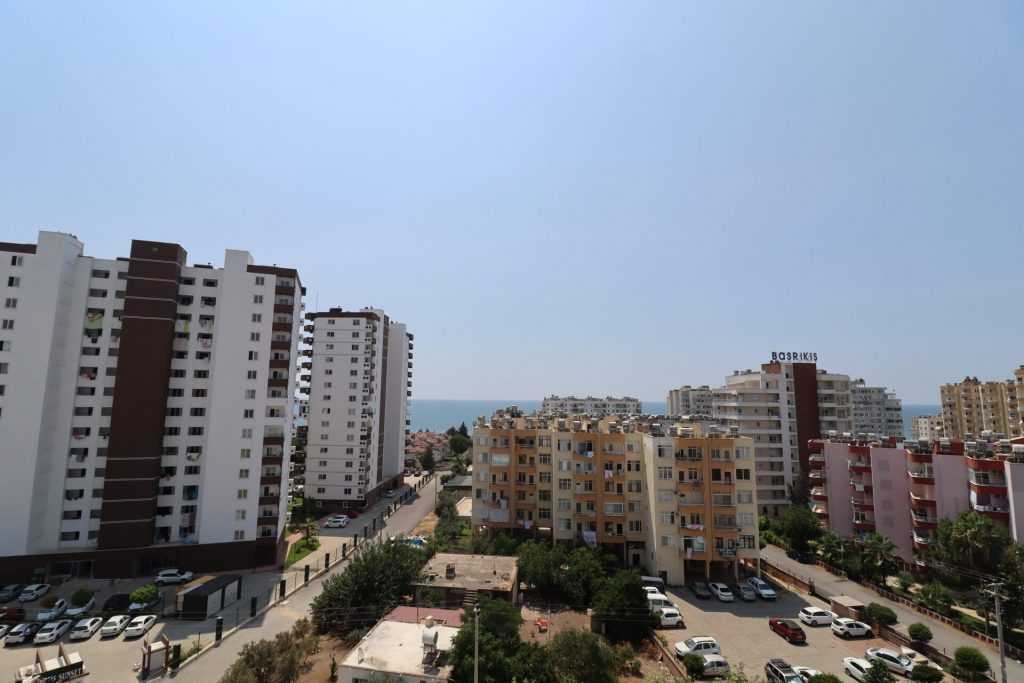 ERDEMLİ ARPAÇBAHŞİŞ DENİZ MANZARALI KUZEY GÜNEY CEPHELİ SATILIK 1+1 SIFIR DAİRE