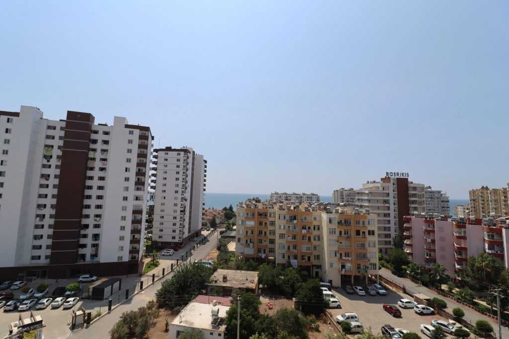 ERDEMLİ ARPAÇBAHŞİŞ DENİZ MANZARALI KUZEY GÜNEY CEPHELİ SATILIK 1+1 SIFIR DAİRE