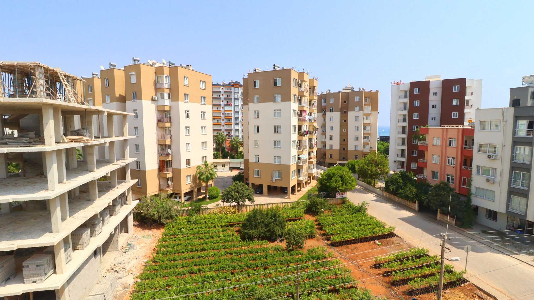 2+1 Wohnung zur Miete mit Meerblick in Mersin Erdemli Alata Beach
