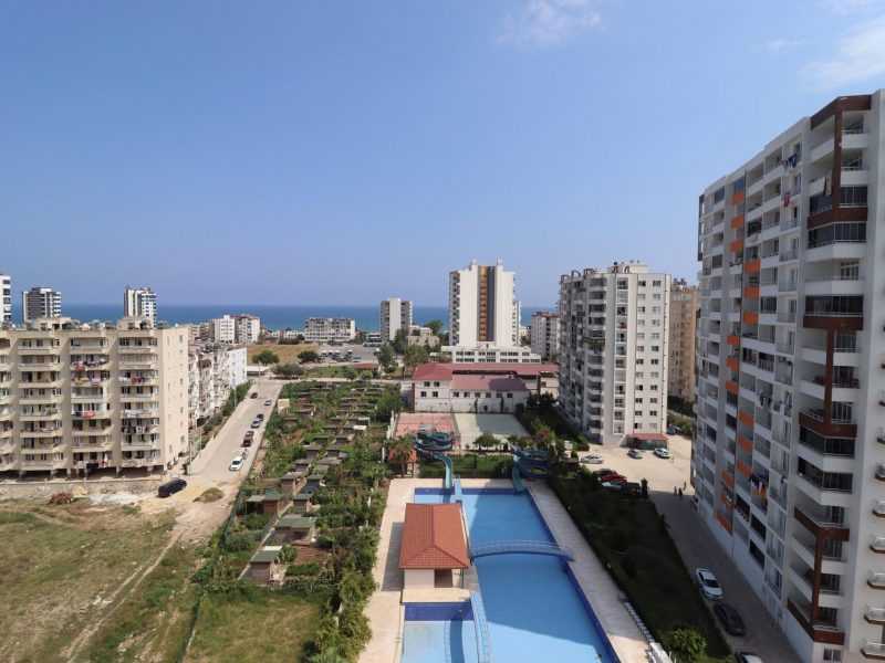 Mezitli Tece Euphrates Sitesi Deniz Manzaralı 3+1 Satılık Daire