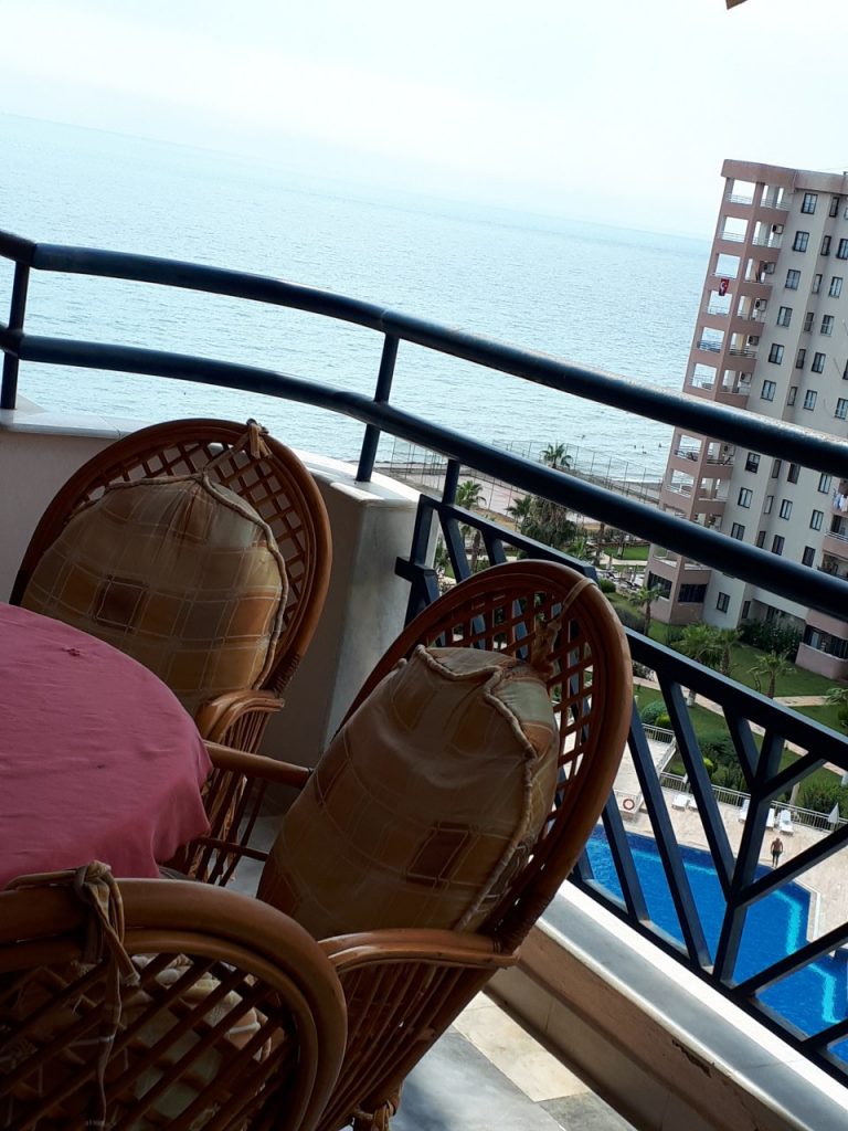 Çeşmeli Altunören 2 Sitesi Satılık Full Deniz Manzaralı 2+1 Daire